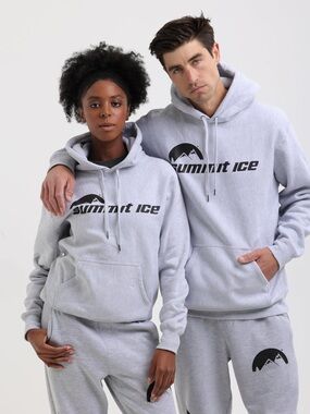 Summit Ice Founders Sweatsuit Gray/Black XL NWT